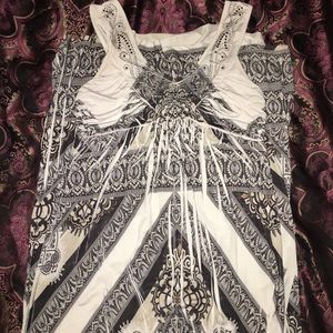 Silky long dress size Small